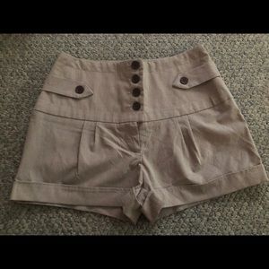 High waist shorts 11